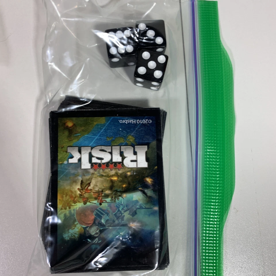 2010 RISK Game of Global Domination Replacement Pieces 5 army colors, uncounted - Image 2 of 4