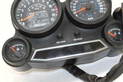 1986-1987 Kawasaki Ninja 1000r Zx Speedo Tach Gauges Display