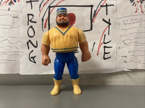 WWF Akeem Hasbro Wrestling Figure WWE 1990 Series ...