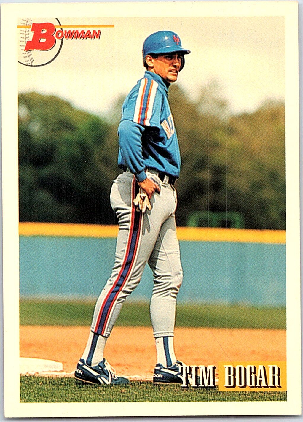 Tim Bogar 1993 Bowman #326 New York Mets RC