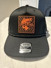 Fishing hat, “Unlimited”, Mesh Back SnapBack Adjustable Hat, Black