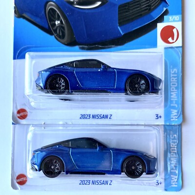 Hot Wheels 青いミニカー 炎のデザイン 新品 HKC83-9866 ホットウィール 日産 カーカルチャー スライド