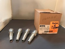 PARKER 0630-8-8 OEM 063088 HYDRAULIC HOSE FITTING SWIVAL 1/2" NIB LOT OF 4