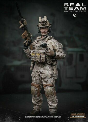 1/6 Mini Times Toys M012 US Navy Special Forces Seal Team Soldier Action Figure - Picture 1 of 6