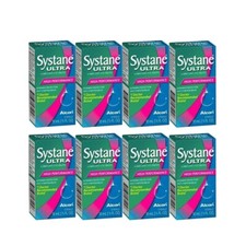 8x Alcon Systane Ultra Lubricant Eye Drops High Performance 10ml Dryness Relief
