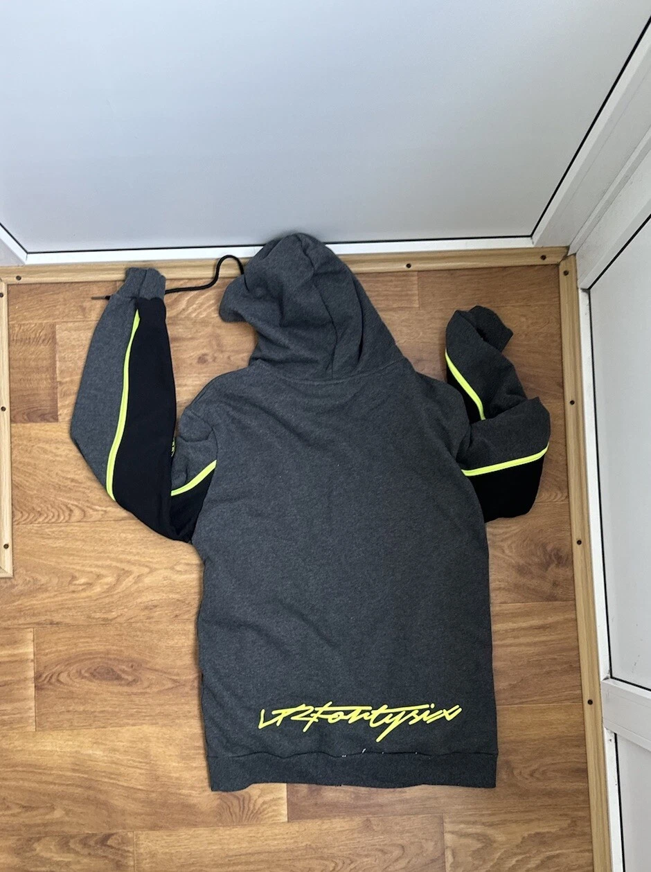 Felpa con cappuccio VR 46 ufficiale Valentino Rossi IL Dottore taglia XL