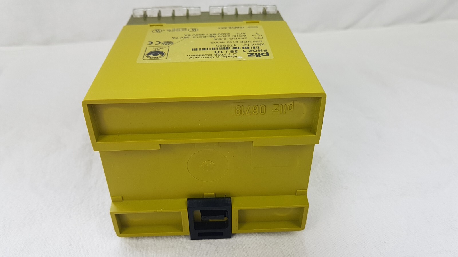Pilz PNOZ-1 Safety Relay - 475695 - 24VDC 24W 3.5W - 3S10 - Unused #2