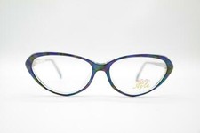 Vintage Nigura 690 Multicolored Oval Glasses Frame Eyeglasses NOS