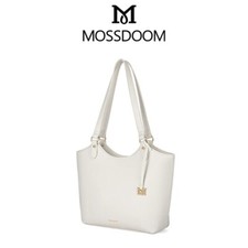 MOSSDOOM lona Bag PU leather Shoulder For Women Simple Korean Fashion White