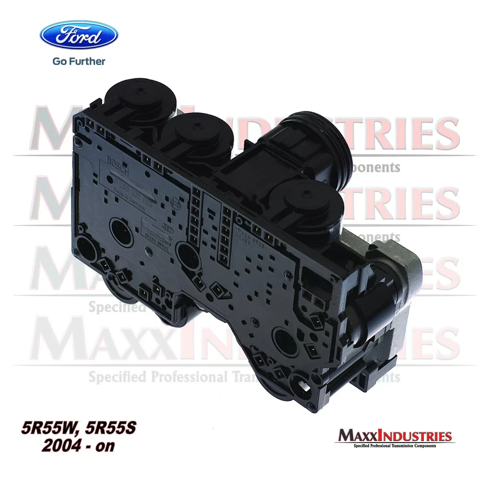 Paquete de solenoides 5R55W 5R55S bloque transmisión automática Ford Lincoln Mercury Foto 4 de 4