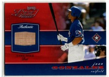 2002 Playoff Piece of the Game Baseball Juan Gonzalez BAT RANGERS