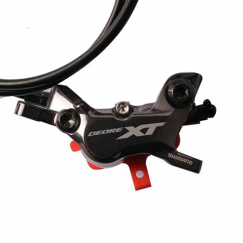Shimano Deore XT M8120 4-Piston Hydraulic Brake Set With Metal