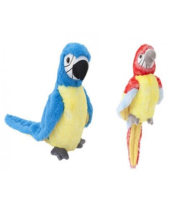 parrot soft toy