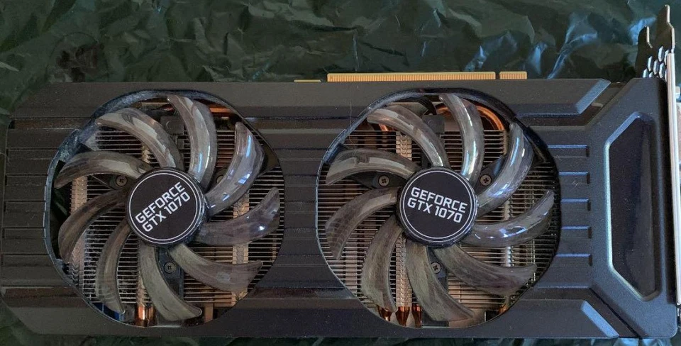 Palit GeForce GTX 1070 Dual 8GB GDDR5 DVI 3-DP HDMI NE51070015P2-1043D Board - Image 4 of 4