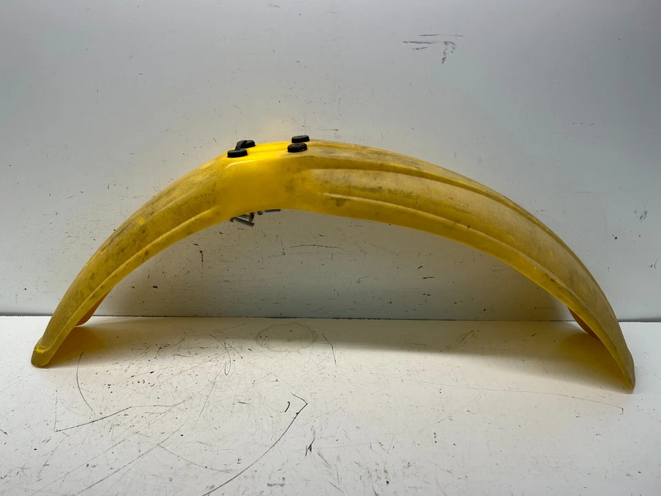 Guardabarros delantero Yamaha yz125d yz 125d + herrajes NO AGRIETADOS (1977) Foto 2 de 4