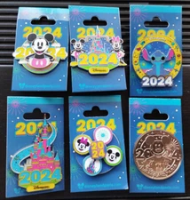 BN Choose Pin s DLP Disney Land Paris 2024 Celebration Stitch Tink Mickey Minnie
