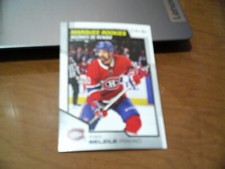 2020-21 O-PEE-CHEE MARQUEE ROOKIES #645- ALEX BELZILE- MONTREAL- MINT