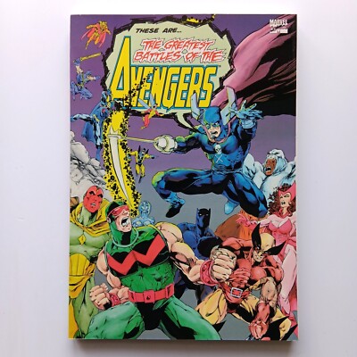 Greatest Battles Of The Avengers, TPB (1st Print 1993) Marvel Z 1+ VF+
