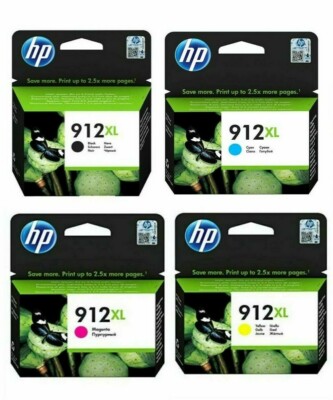 HP912XL Original CMYK Tintenpatronen für HP OfficeJet 8012 8014 8015 Pro 8022
