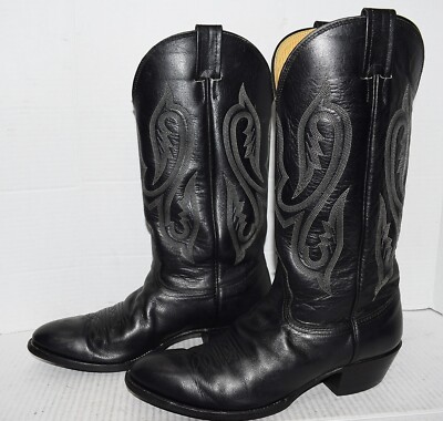 Sleek Black Nocona Alligator Skin Cowboy Boots with Pointed Toe Nocona Women main image 4