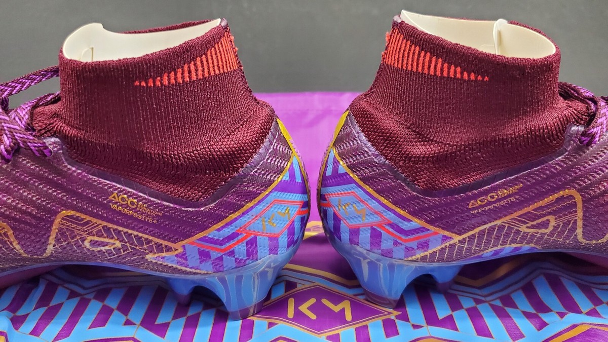 Nike Zoom Superfly 9 Elite KM FG, Dark Beetroot/Metallic Gold, Sz