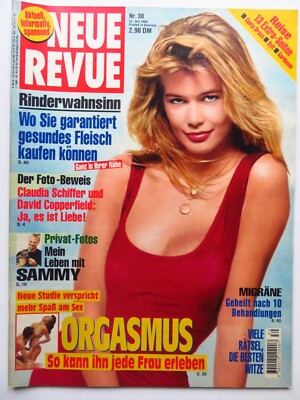 Neue Revue Nr 30/1994, Claudia Schiffer, Michael Jackson, Anna Nicole Smith,
