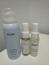 Ouai hair care bundle Lot of 3 Cape Town Dry Shampoo St. Barts Hair Body Mist