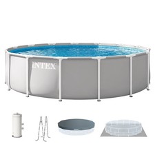INTEX Prism Frame 15ft x 42in Premium Above G...