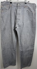 Levi  s Vintage Jeans 501 Mens Grey /faded W38 Inch /L29 Inch