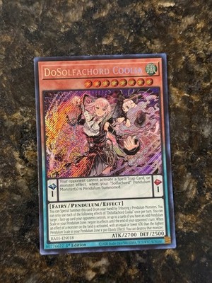 DoSolfachord Coolia (Secret Rare) RA05-EN018 Rarity Collection 5 1st Edition
