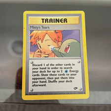 Misty's Tears 118/132 Gym Challenge Regular for sale online | eBay