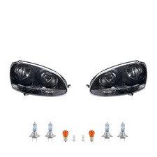 Scheinwerfer Osram Night Breaker Laser passend für VW Golf 5 chrom schwarz Lin R