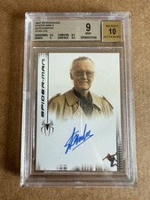 2007 Stan Lee Spider-Man 3 Autographs Auto BGS 9/10