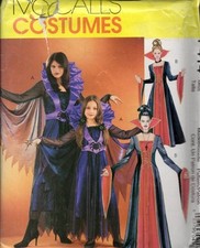 P414 MCCALL'S COSTUMES GIRLS'/MISSES' COSTUMES SZ S-XL VAMPIRE