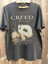 Creed My Own Prison Band Graphic 90's Charcoal Unisex Tshirt Men Women