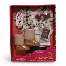 Our Generation Outfit "Travel Chic" Fits 18" American Girl Doll Clothes