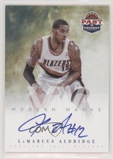 2011-12 Past & Present Modern Marks LaMarcus Aldridge #7 Auto 2u3