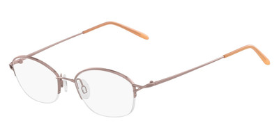 Flexon 651 Eyeglasses Women Blush Oval 47mm New 100% Authentic
