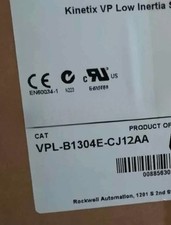 Brand New Servo Motor VPL-B1304E-CJ12AA Unopened VPLB1304ECJ12AA Free Shipping