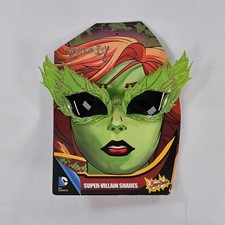 Sun-Staches DC Comics Poison Ivy Super-Villain Shades Green Glitter Costume Mask