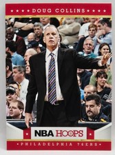 12-13 NBA Hoops Doug Collins (Head Coach) HOF Base (Philadelphia 76ers) #29