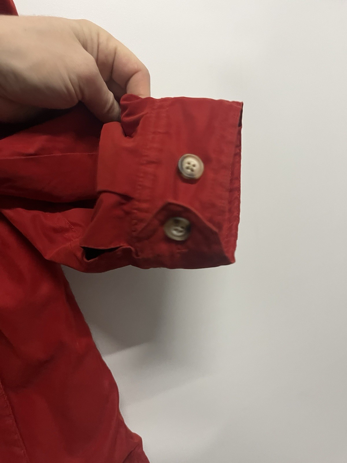 Faconnable Jacket Men Medium Polyester-Nylon Red … - image 7