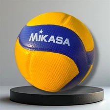 Mikasa V200W 2019 Official size 5  FIVB Indoor outdoor Volleyball - Blue/Yellow