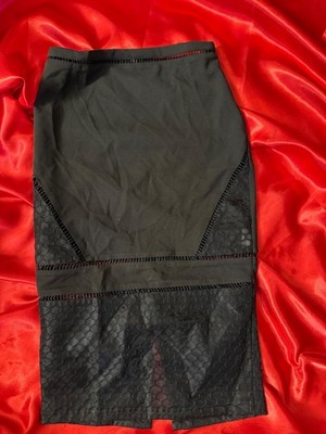 Missguided Black Skirt size UK 6 US 2