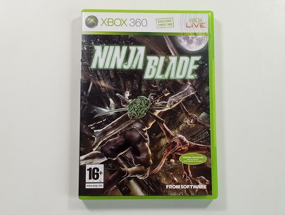 NINJA BLADE XBOX 360 PAL-FR OCCASION