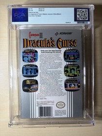 Castlevania III 3 Dracula&rsquo;s Curse - Nintendo NES - Complete CIB - PSA 9.4