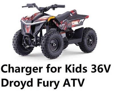  ac power supply battery Charger For Droyd Animal Kids 36v fury ATV (3 prong)