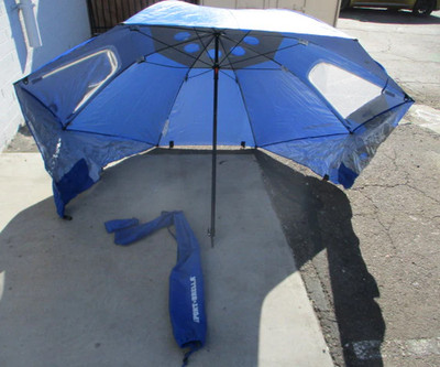 NEW SPORT-BRELLA Premiere 8-FT Umbrella Shelter UPF 50+ Sun & Rain Protection