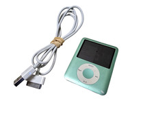 Apple iPod Nano 8gb 3rd Gen Green A1236 1007 Songs TESTED Good Battery Grade A