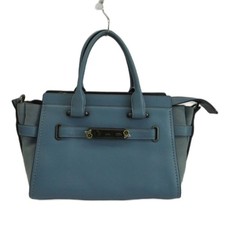 COACH Swagger 27 with Tea Rose Detail Handbag Shoulder 2WAY Leather Suede Logo B